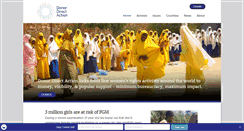Desktop Screenshot of donordirectaction.org